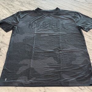 NOBULL Dark Gray Camouflage Short Sleeve Tee